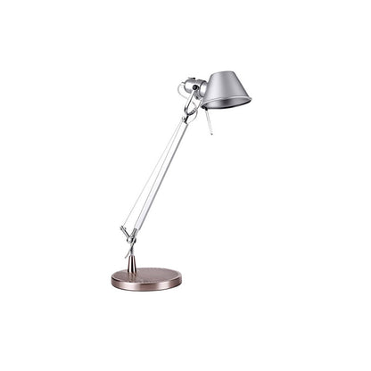 Rustic Stone Rocking Arm Lamp