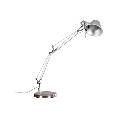 Rustic Stone Rocking Arm Lamp