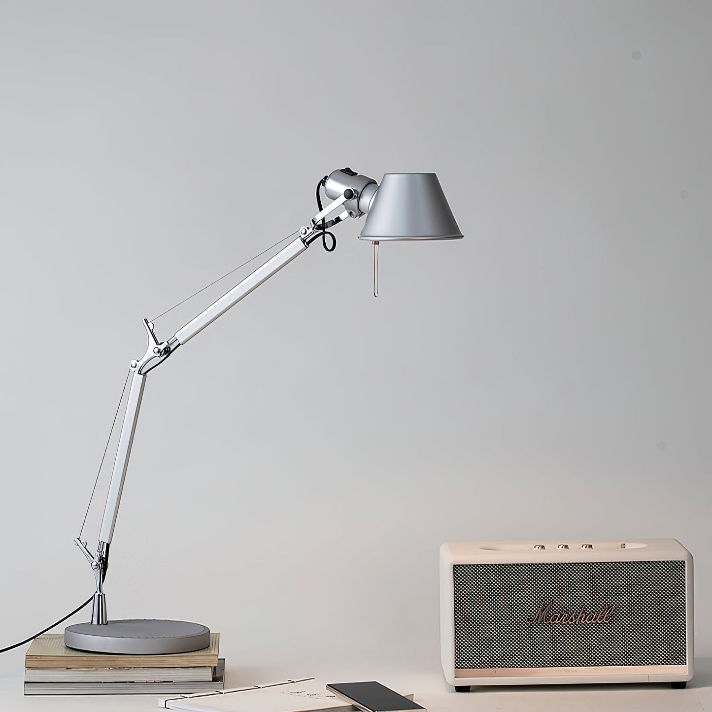 Rustic Stone Rocking Arm Lamp - Cofik