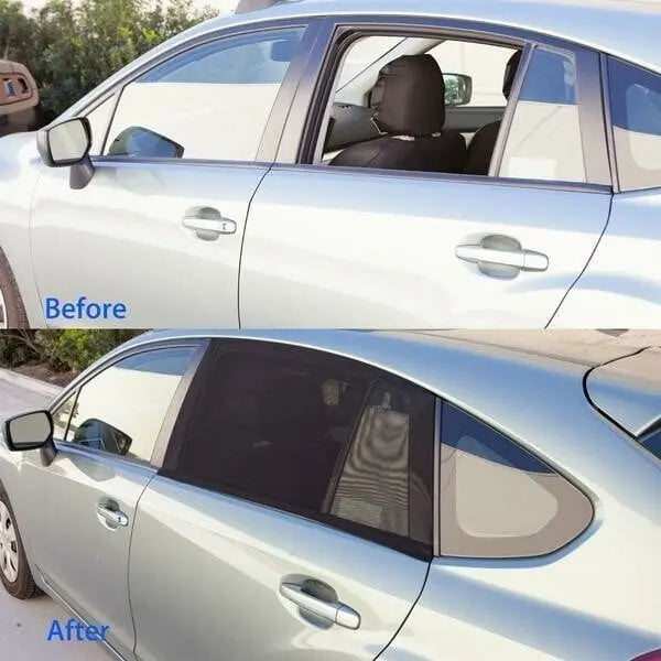 Car Sunshade and Bug Screen - Portable and Ventilated