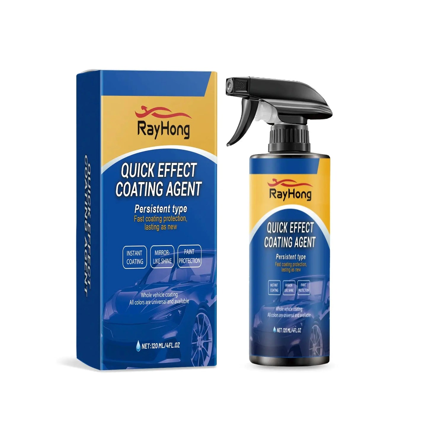 Quick Dry Nano Car Wax Spray