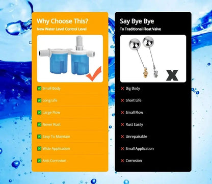 Easy Automatic Water Level Control Valve