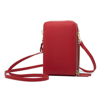 Premium Leather Phone Wallet Bag
