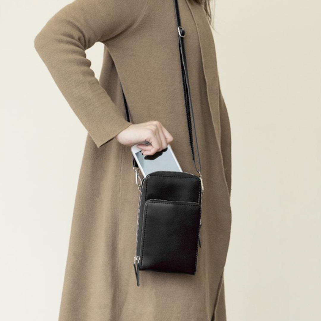 Premium Leather Phone Wallet Bag