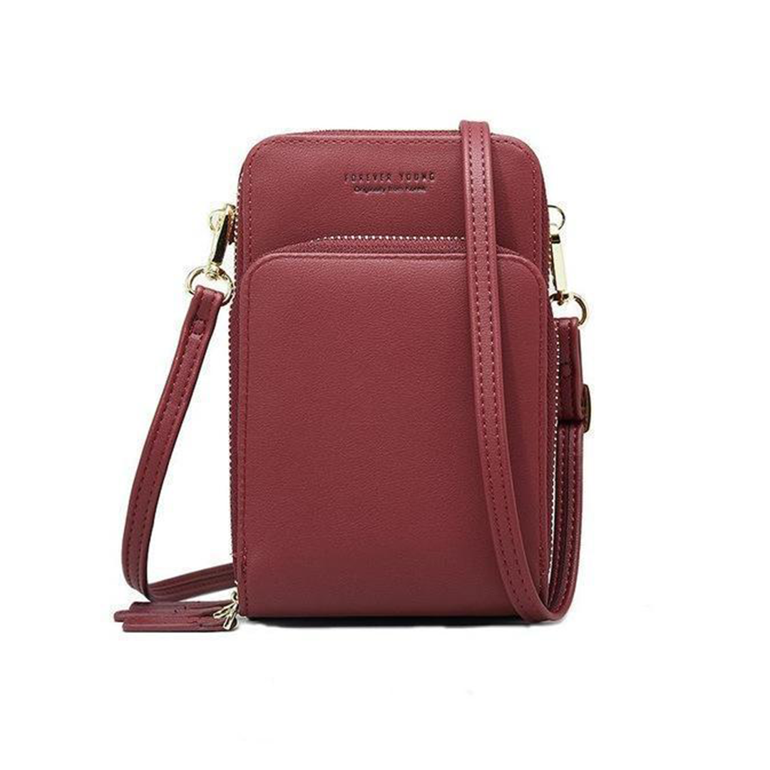 Premium Leather Phone Wallet Bag