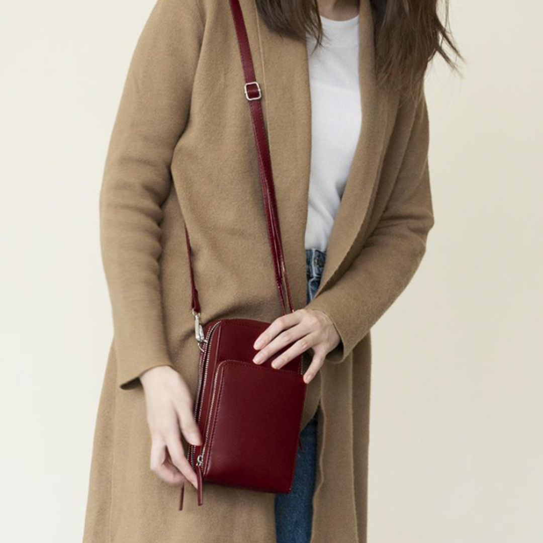 Premium Leather Phone Wallet Bag