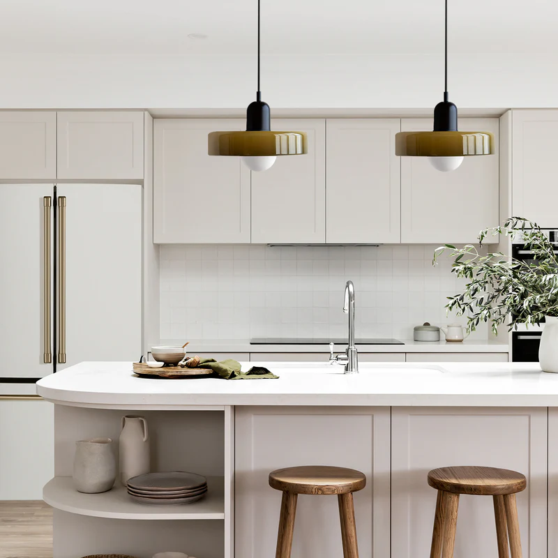 Stylish Colourful Glass Pendant Ceiling Light