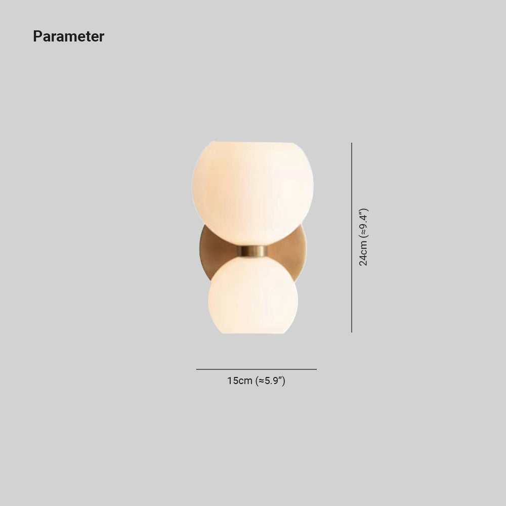 Classic Glass Indoor Wall Lamp