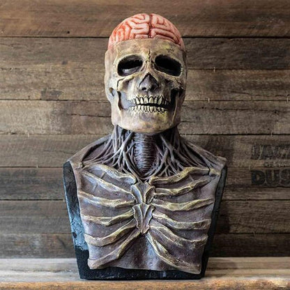 Spooky Skull Mask Hat for Halloween Costume