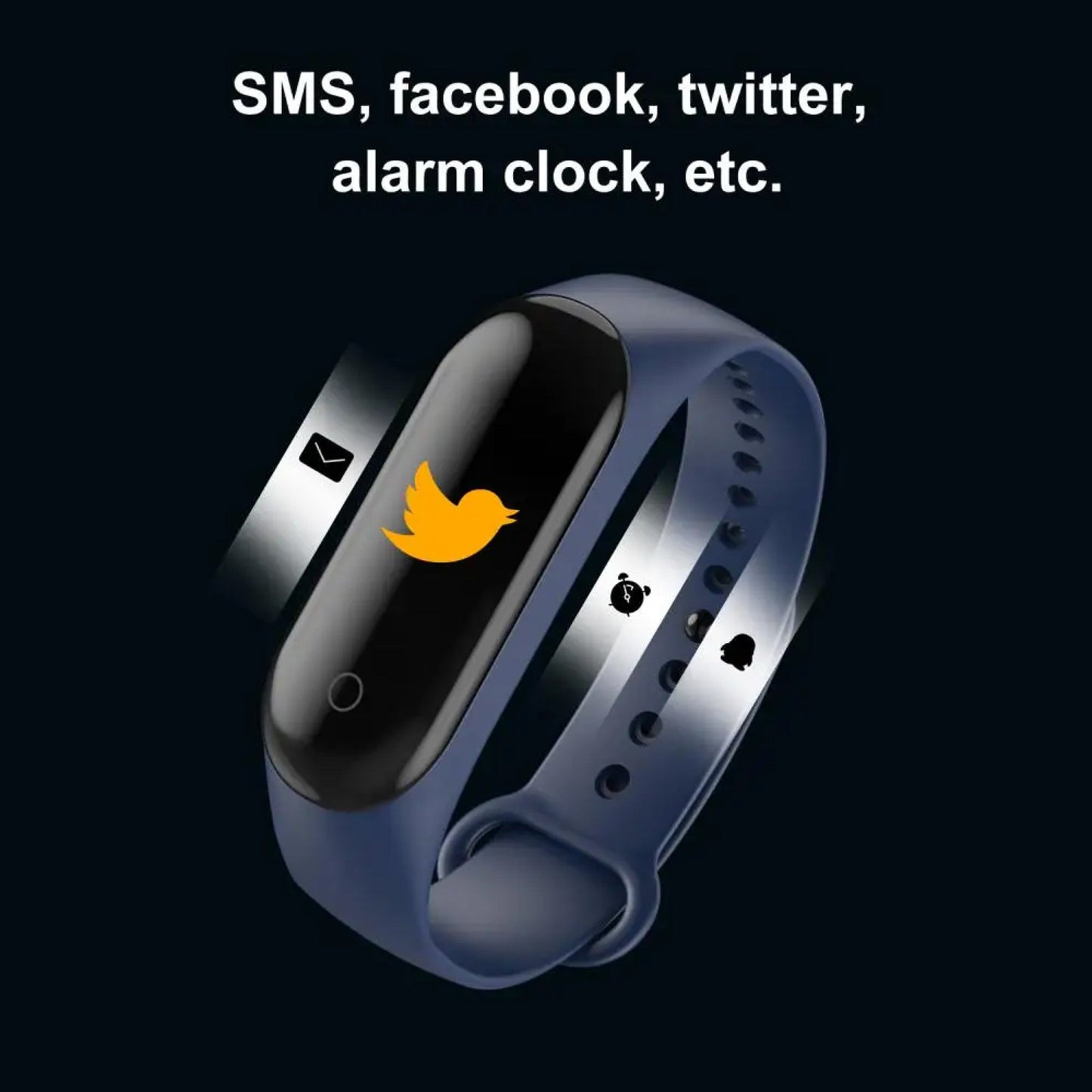 Advanced Fitness Watch with Blood Pressure Tracker