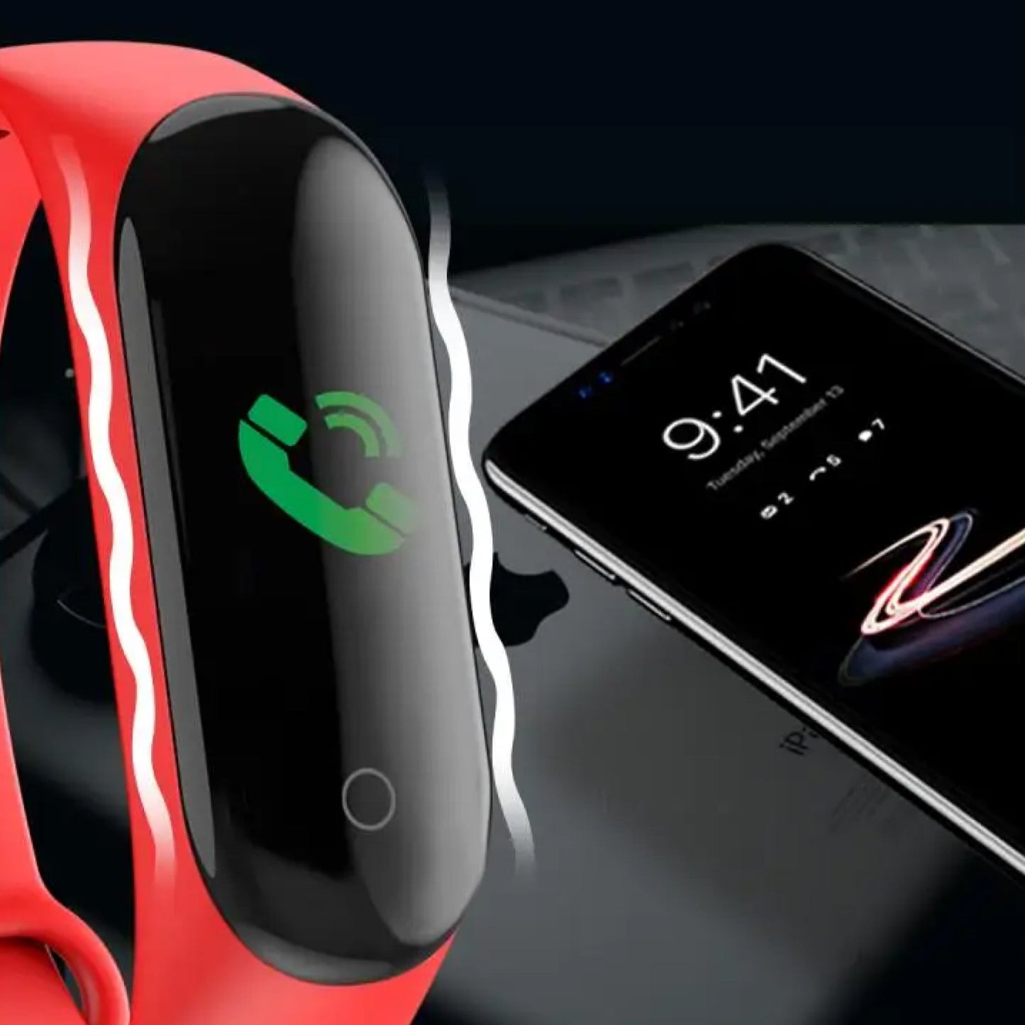 Advanced Fitness Watch with Blood Pressure Tracker