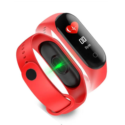 Advanced Fitness Watch with Blood Pressure Tracker