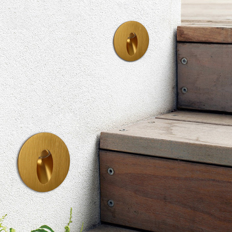 Stylish Round Outdoor LED Wall Lamp for Halls