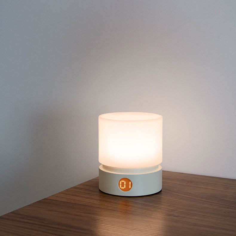 Modern Compact Rechargeable LED Bedside Lamp