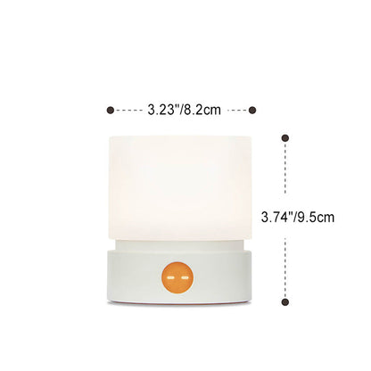 Modern Compact Rechargeable LED Bedside Lamp