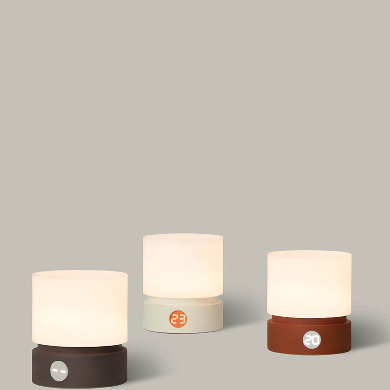 Modern Compact Rechargeable LED Bedside Lamp