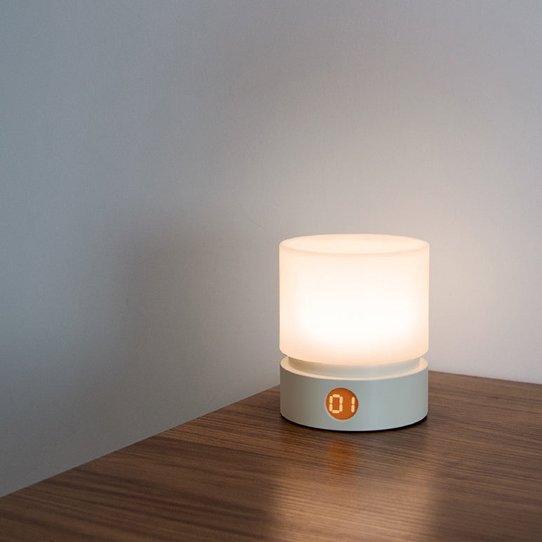 Modern Compact Rechargeable LED Bedside Lamp