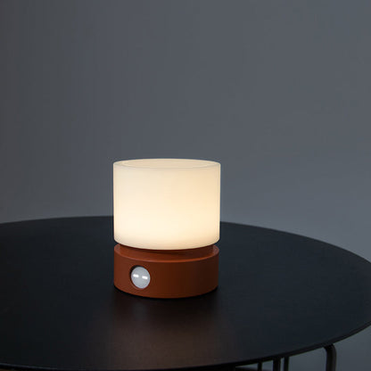 Modern Compact Rechargeable LED Bedside Lamp