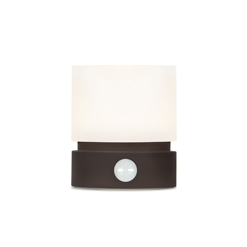 Modern Compact Rechargeable LED Bedside Lamp