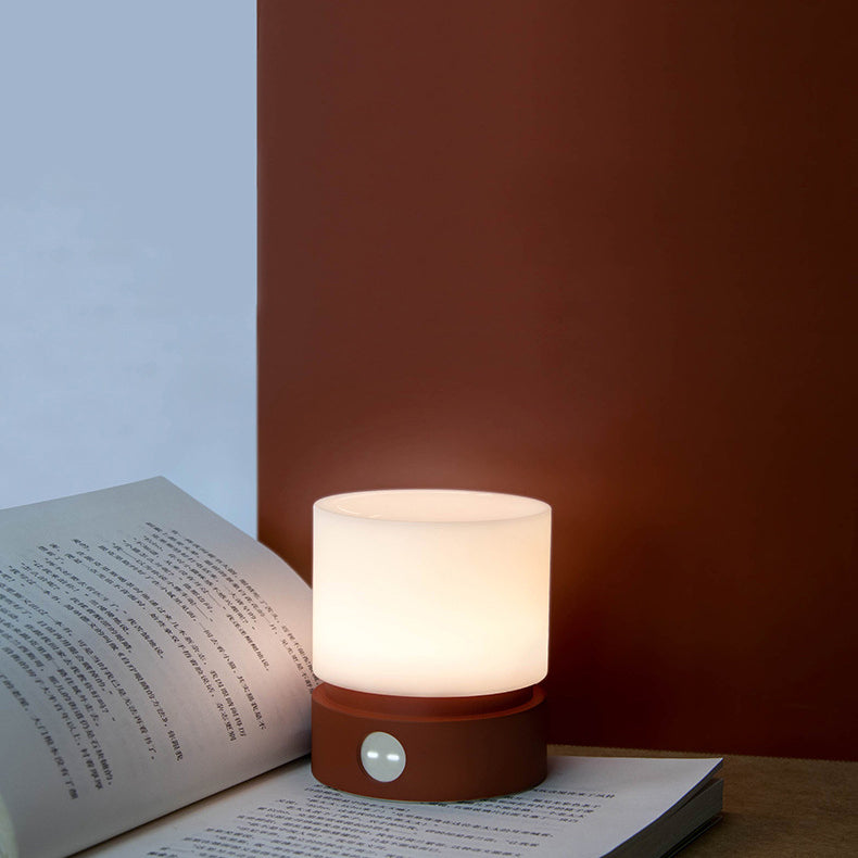 Modern Compact Rechargeable LED Bedside Lamp