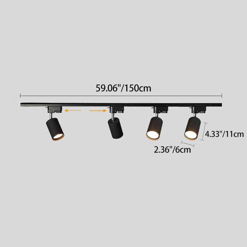 Contemporary 3 Head LED Adjustable Ceiling Spotlight