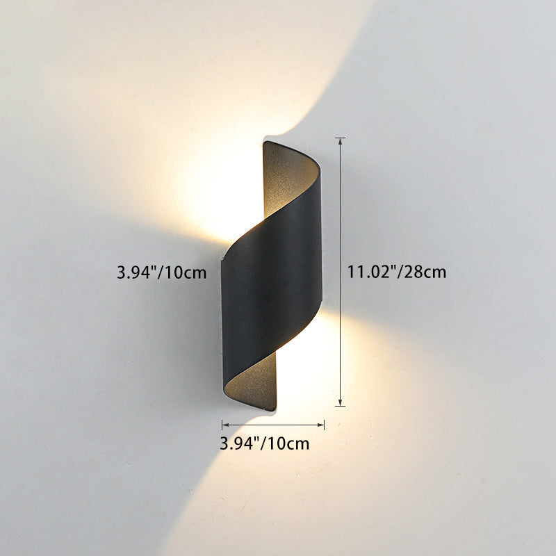Slim Waterproof LED Bedroom Wall Lamp