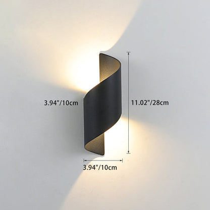 Slim Waterproof LED Bedroom Wall Lamp