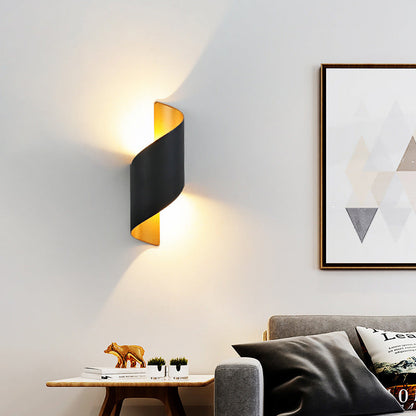Slim Waterproof LED Bedroom Wall Lamp