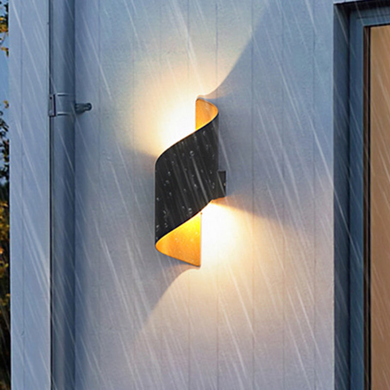 Slim Waterproof LED Bedroom Wall Lamp