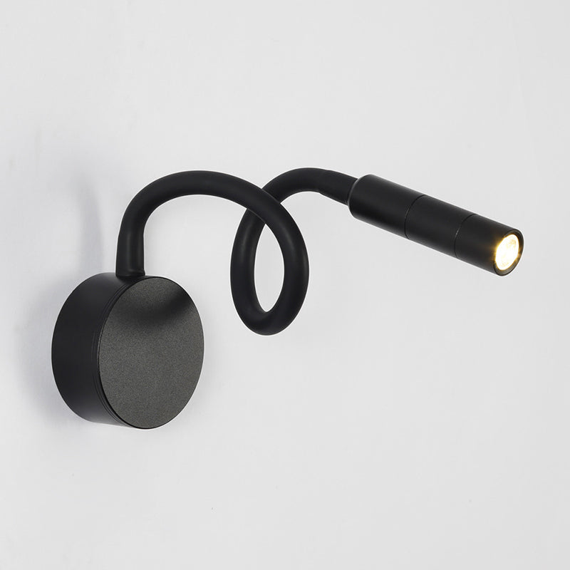 Sleek Simple LED Reading Wall Light for Bedroom