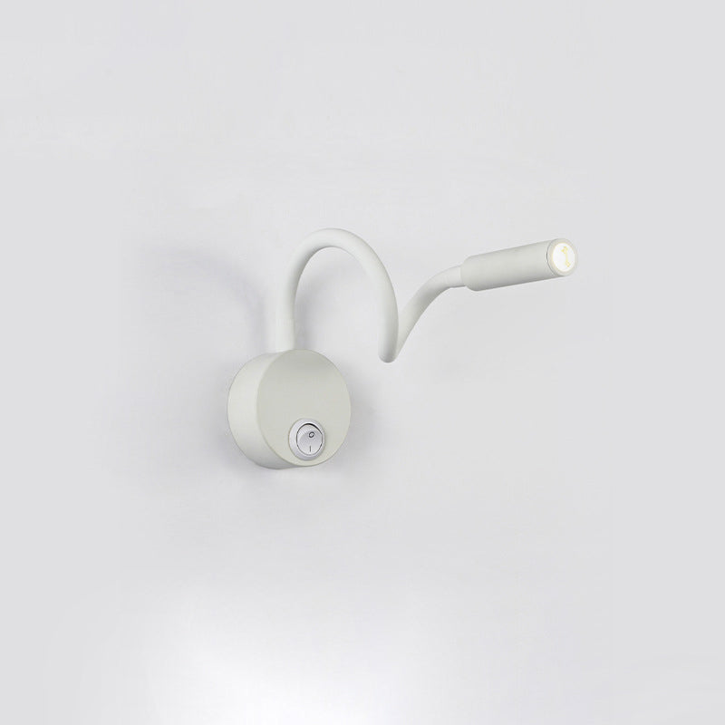 Sleek Simple LED Reading Wall Light for Bedroom