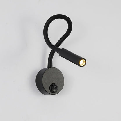 Sleek Simple LED Reading Wall Light for Bedroom