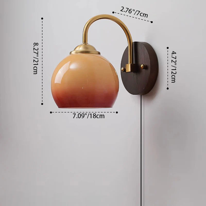 Elegant Glass Pendant Light