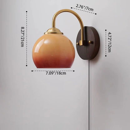 Elegant Glass Pendant Light
