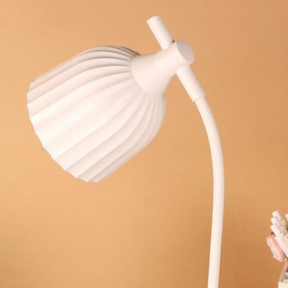 Sleek Compact Round LED Desk Lamp For Home