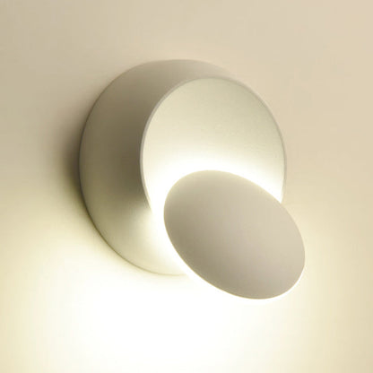 Modern Round LED Wall Lamp for Bedroom