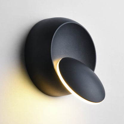 Modern Round LED Wall Lamp for Bedroom