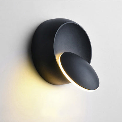 Modern Round LED Wall Lamp for Bedroom