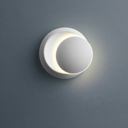 Modern Round LED Wall Lamp for Bedroom
