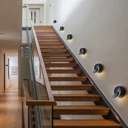 Modern Round LED Wall Lamp for Bedroom