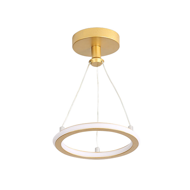 Modern Round LED Ceiling Light for Hallway