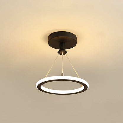 Modern Round LED Ceiling Light for Hallway