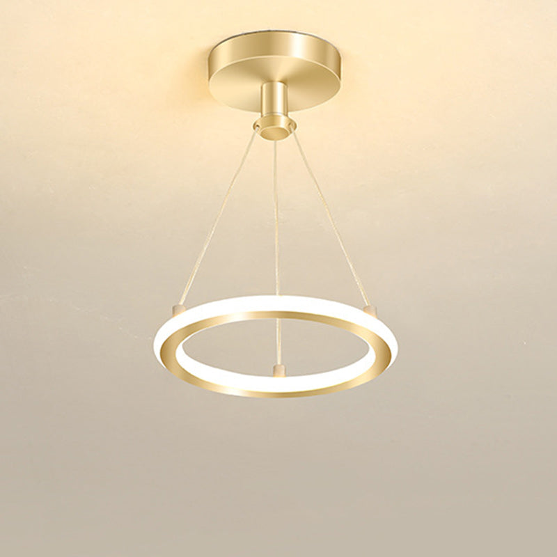 Modern Round LED Ceiling Light for Hallway