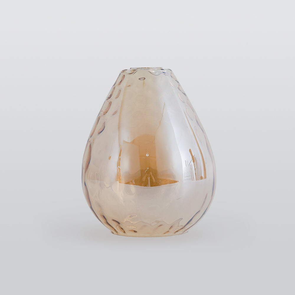Stylish Glass Wooden Pendant Lamp Adjustable Hanging Light