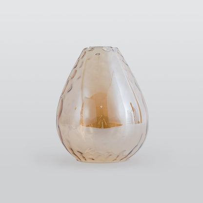 Stylish Glass Wooden Pendant Lamp Adjustable Hanging Light