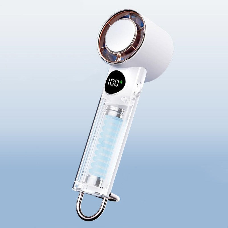 Compact Rechargeable Turbo Personal Cooling Fan