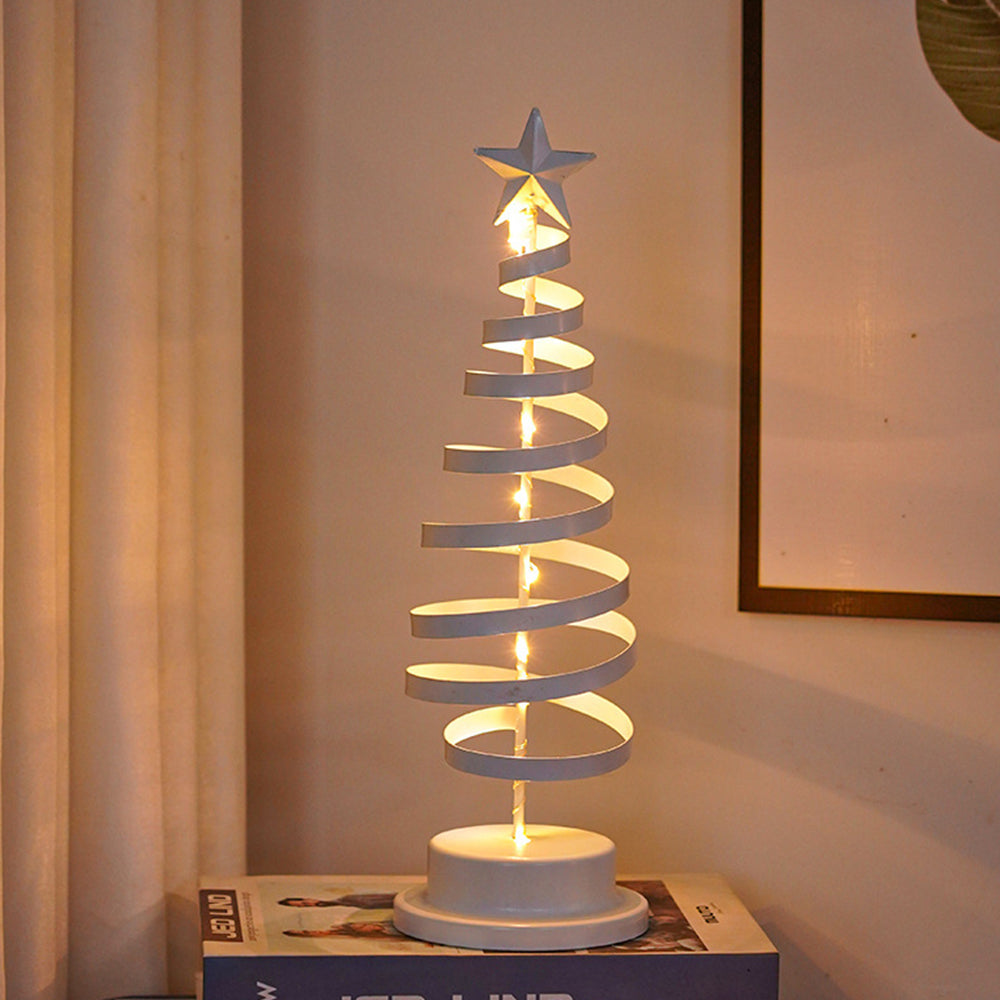 Metal Tree Table Lamp with Bright LED Lights