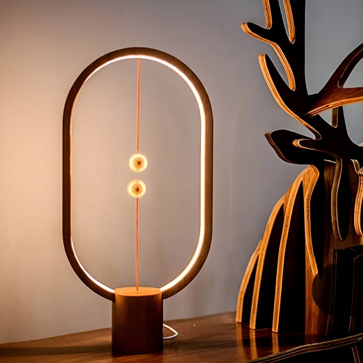 Slim LED Desk Lamp with USB Charger - Cofik