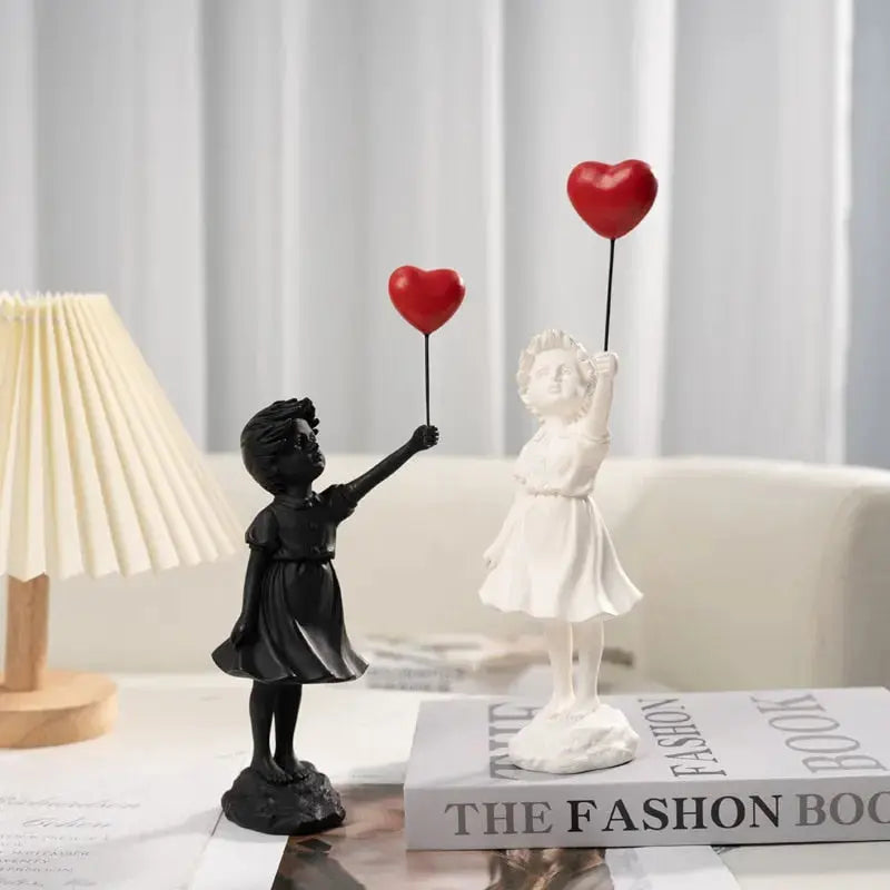 Iconic Banksy Balloon Girl Figurine
