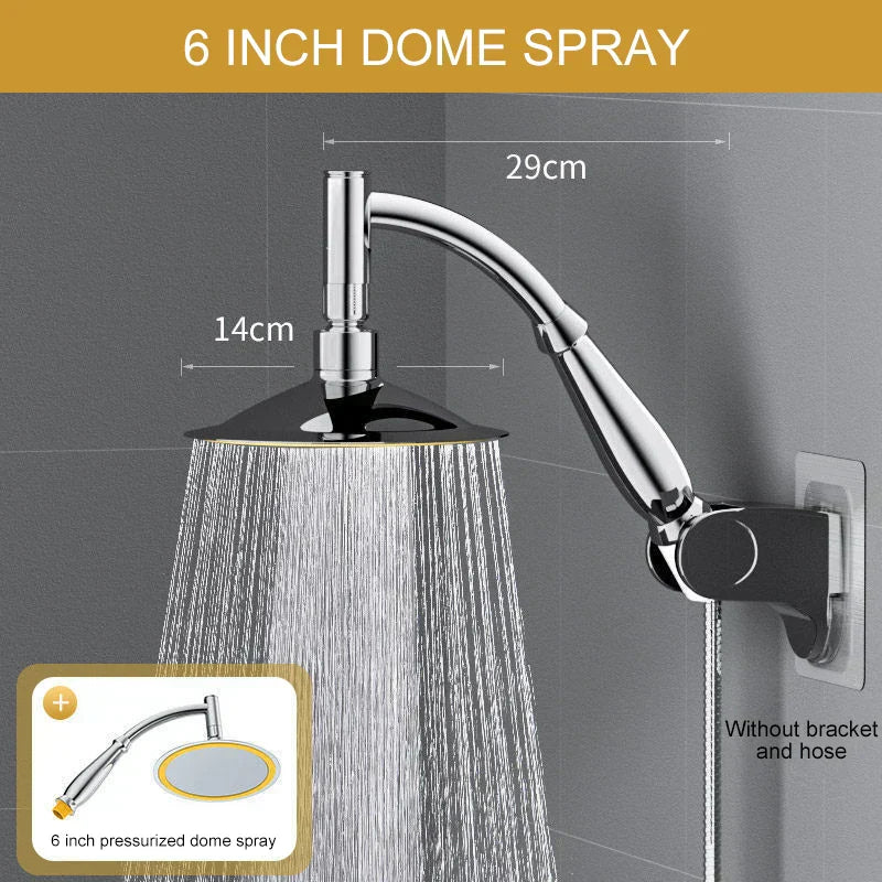 Luxury Low Flow Rain Shower Head